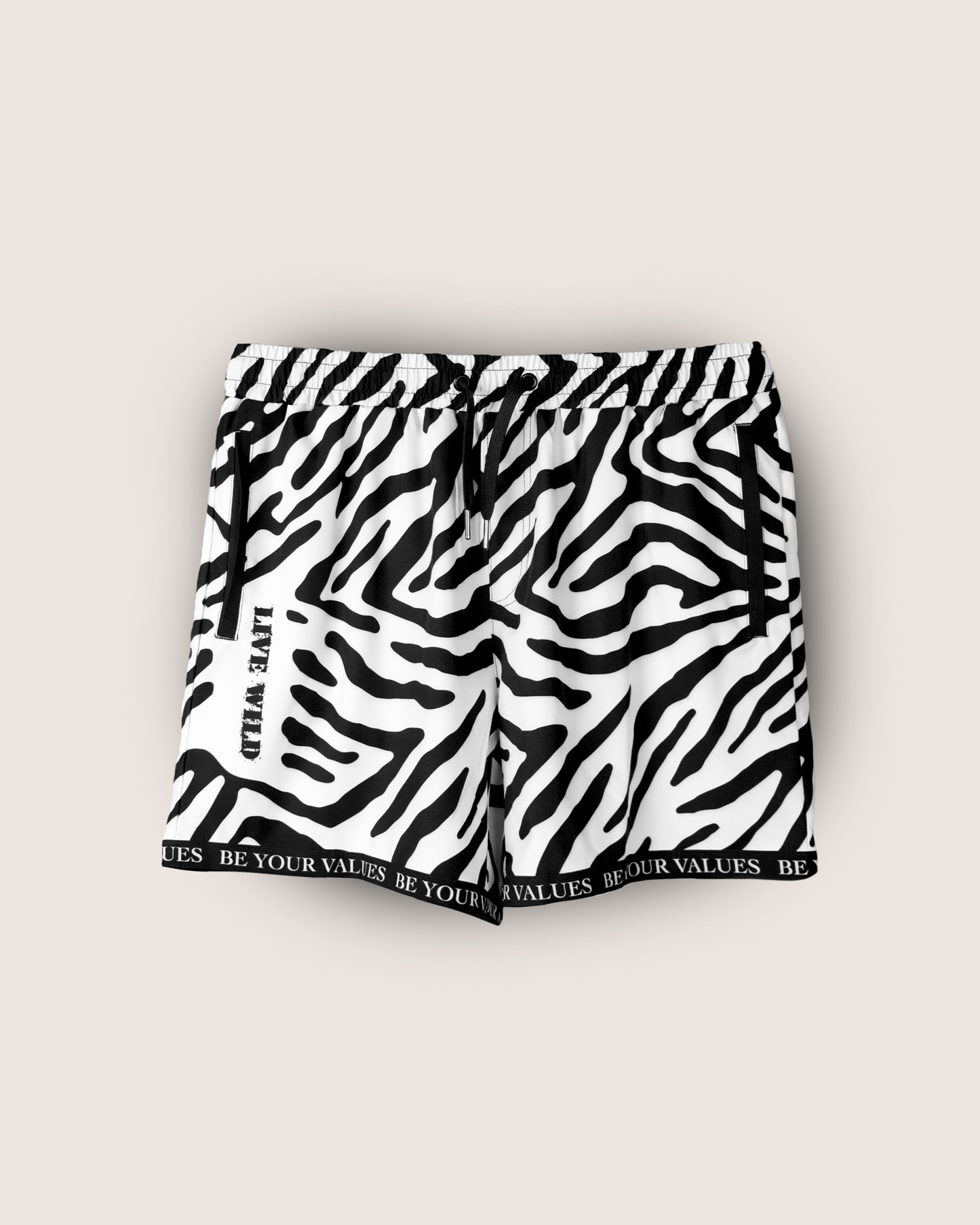 "Zebra" Shorts - Live Wild Edition