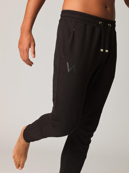 "Apis" Men Sweatpants - Black/Sand