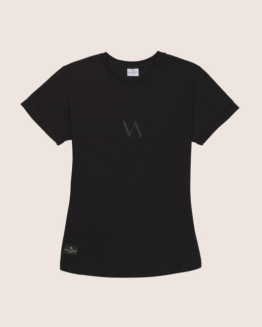 "Aquila" Women T-Shirt - Black/Black