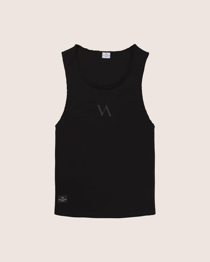 "Pongo x VA" Men Tank Top - Black/Black