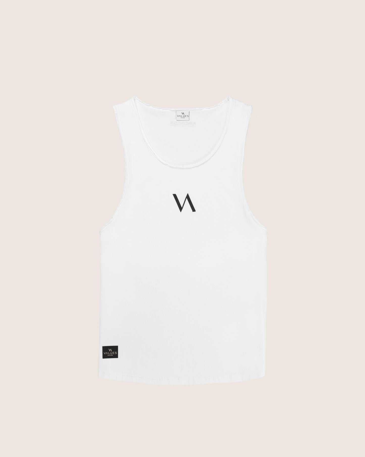 "Pongo x VA" Men Tank Top - White/Black