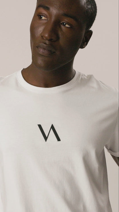 "Aquila" Men T-shirt - White/Black